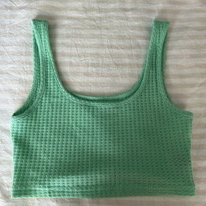 Sea Foam Green Crop Top